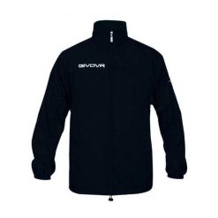 Męska Ocieplana Kurtka Basico Z Pełnym Zamkiem Błyskawicznym. Czarne kurtki męskie Givova, m, bez wzorów, z puchu, sportowe, bez kaptura. Za 82.99 zł.