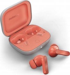 Słuchawki Motorola Motorola moto buds, headset (coral). Słuchawki bezprzewodowe Motorola. Za 250.99 zł.