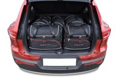 Torby Do Bagażnika Volvo Xc40 Phev 2019+ 5Szt Kjust. Czarne torby podróżne damskie KJUST, bez wzorów, z kauczuku. Za 1,400.00 zł.