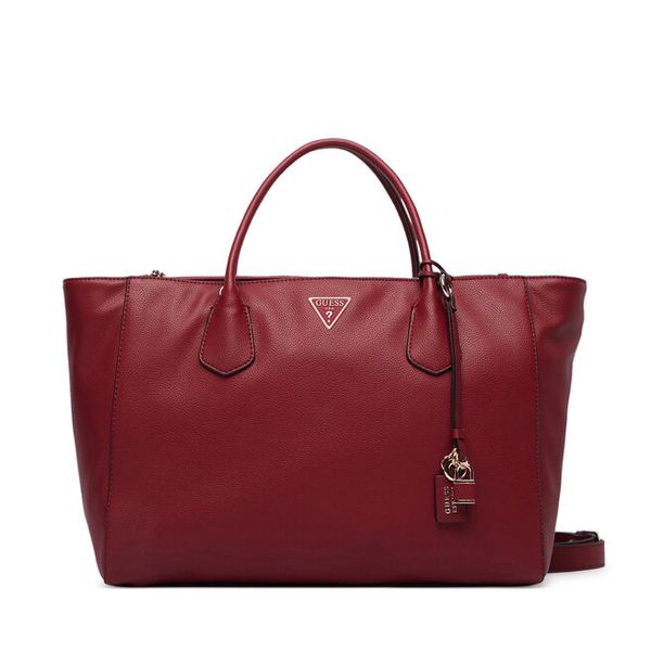 Torebka Guess. Czerwone shopperki damskie Guess, z aplikacjami, bez dodatków. Za 674.99 zł.