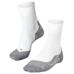 Skarpety damskie Falke RU4. Czerwone skarpetki damskie Falke, bez wzorów. Za 89.00 zł.