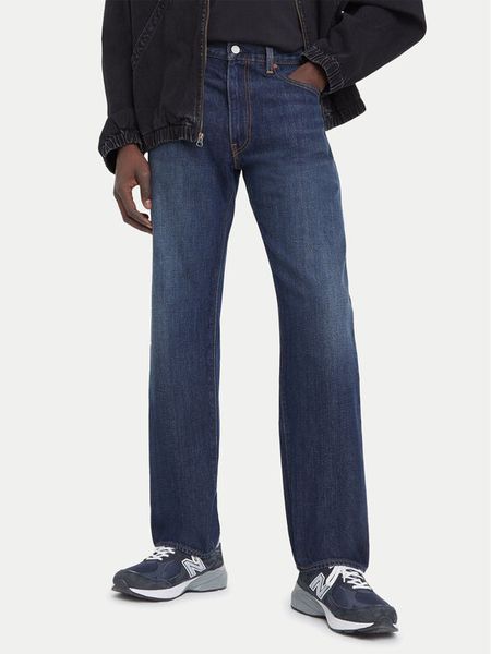 Levi's® Jeansy 555™ 000LO-0003 Granatowy Loose Fit. Niebieskie jeansy męskie z bawełny. Za 309.99 zł.