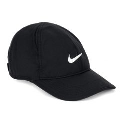 Czapka z daszkiem Nike Dri-Fit Club Cap Unstructured Featherlight. Czarne czapki damskie Nike, bez wzorów, sportowe. Za 147.55 zł.