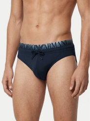 Emporio Armani Kąpielówki EM000582 AF20432 UB102 Granatowy. Niebieskie kąpielówki męskie Emporio Armani, m, bez wzorów, z syntetyku. Za 299.99 zł.
