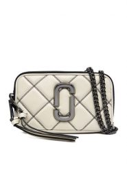 Marc Jacobs Torebka The Snapshot Chain 2P5HCR020H02 Biały. Białe torebki do ręki damskie Marc Jacobs, bez wzorów, ze skóry, bez dodatków. Za 1,399.00 zł.