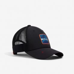 Czapka z daszkiem w stylu trucker do siatkówki plażowej Copaya BV Cap. Białe czapki damskie KIPSTA, na lato, bez wzorów, z materiału, sportowe. Za 39.99 zł.