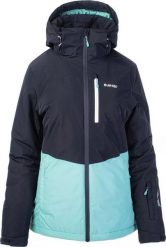 Hi-Tec Damska kurtka narciarska ocieplana wodoodporna 10000mm Hi-tec Lady Morena rozmiar XS. Kurtki sportowe damskie Hi-tec, xs, bez wzorów, bez ramiączek, bez kaptura, narciarskie. Za 499.98 zł.