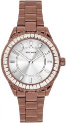 Zegarek Sekonda Zegarek damski Sekonda 40733 CYRKONIE brązowy. Brązowe zegarki damskie Sekonda. Za 379.00 zł.