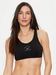 Emporio Armani Underwear Biustonosz top 164403 4R223 00020 Czarny. Czarne biustonosze Emporio Armani Underwear, s, bez wzorów, z bawełny, bez kołnierzyka, bez ramiączek. Za 249.99 zł.