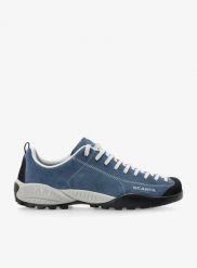 Buty outdoor męskie Scarpa Mojito. Niebieskie trekkingi męskie Scarpa, z gumy, bez zapięcia. Za 529.99 zł.