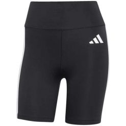 Krótkie legginsy Adidas OPT ESS 3S JD6536 czarne damskie. Czarne legginsy damskie Adidas, bez wzorów. Za 174.80 zł.