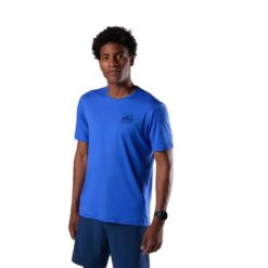 T-shirt Rossignol Graphic Active. Niebieskie koszulki sportowe męskie Rossignol, m, bez wzorów, bez ramiączek. Za 286.00 zł.