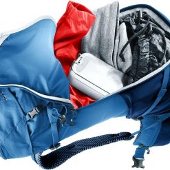 Deuter Plecak turystyczny Futura 26 nightblue-baltic. Niebieskie plecaki męskie Deuter, bez wzorów, z materiału. Za 784.35 zł.