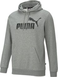 Puma Puma Essential Big Logo Hoody 586686-03 Szare S. Szare bluzy męskie Puma, m, bez wzorów, bez ramiączek, bez kaptura. Za 186.03 zł.