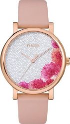 Zegarek Timex Zegarek damski Timex TW2U18500 różowy. Czerwone zegarki damskie Timex. Za 431.00 zł.