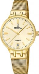 Zegarek damski Festina F20713-2 złoty. Żółte zegarki damskie Festina, złote. Za 906.23 zł.