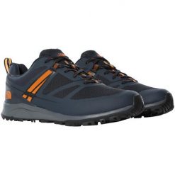 Buty trekkingowe męskie The North Face M Litewave Futurelight. Niebieskie trekkingi męskie The North Face, bez zapięcia. Za 432.00 zł.