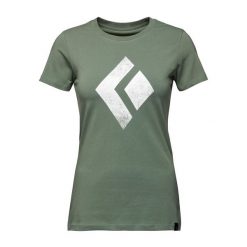 Koszulka wspinaczkowa damska Black Diamond Chalked Up. Zielone bluzki damskie Black Diamond, m, bez wzorów, sportowe, bez kołnierzyka, bez ramiączek. Za 67.99 zł.