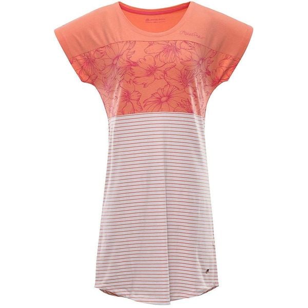 Sukienka damska ALPINE PRO Cleya XS. Zielone sukienki damskie Alpine Pro, xs, bez wzorów, z dzianiny, sportowe, bez kołnierzyka, bez ramiączek, dopasowane. Za 139.99 zł.