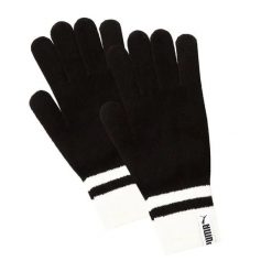 Rękawiczki unisex Puma CORE R czarne 04172801 r M/L. Czarne rękawiczki męskie Puma, bez wzorów, z dzianiny. Za 70.46 zł.
