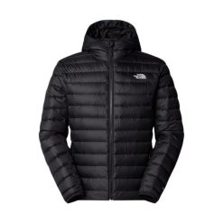 Kurtka sportowa męska Classic Down Hooded Jacket. Czarne kurtki sportowe męskie The North Face, m, bez wzorów, z poliesteru, bez kaptura. Za 1,099.99 zł.