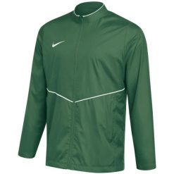 Kurtka męska Nike Park 26 Rain. Zielone kurtki męskie Nike, m, bez wzorów, z materiału, klasyczne, bez kaptura. Za 141.99 zł.