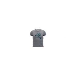 SUPURB T-shirt szary melanż z krótkim rękawem, rozmiary M-L. Szare t-shirty damskie SUPERB, l, bez wzorów, sportowe, bez kołnierzyka, bez ramiączek. Za 213.55 zł.
