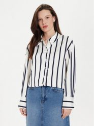 Gina Tricot Koszula 21991 Kolorowy Relaxed Fit. Koszule damskie Gina Tricot, m, bez wzorów, z syntetyku, bez kołnierzyka, bez ramiączek. Za 189.99 zł.