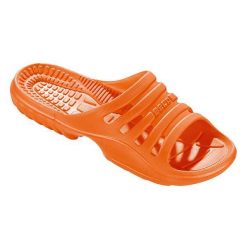 Klapki Beco męskie pomarańczowe. Brązowe klapki męskie 47 Brand, bez wzorów, z materiału, bez zapięcia. Za 193.99 zł.
