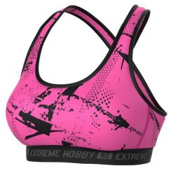 Stanik sportowy fitness siłownia MMA EXTREME HOBBY NEO. Zielone bielizna sportowa damska EXTREME HOBBY, xl, bez wzorów, z elastanu. Za 139.00 zł.