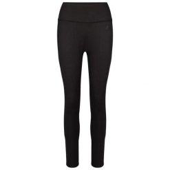 Damskie legginsy Trespass Kanika. Czarne legginsy damskie Trespass, bez wzorów, z elastanu. Za 225.00 zł.