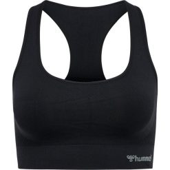 Stanik fitness cardio Hummel hmltif. Czarne biustonosze Hummel, bez wzorów. Za 185.50 zł.