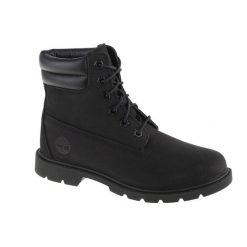 Trapery damskie, Timberland Linden Woods 6 IN Boot. Czarne trapery damskie Timberland, bez zapięcia. Za 549.99 zł.