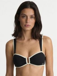 KARL LAGERFELD Góra od bikini B2W46022 Czarny. Czarne bikini KARL LAGERFELD, s, bez wzorów, z syntetyku. Za 339.99 zł.