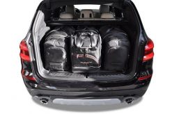 Torby Do Bagażnika Bmw X3 2017-2024 4Szt Kjust. Czarne torby podróżne damskie KJUST, bez wzorów, z kauczuku. Za 1,332.00 zł.