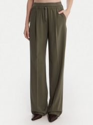 Marella Spodnie materiałowe Vanto 2523136065 Zielony Regular Fit. Zielone spodnie materiałowe damskie Marella, bez wzorów, z materiału. Za 949.99 zł.