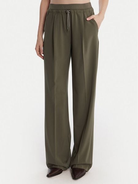 Marella Spodnie materiałowe Vanto 2523136065 Zielony Regular Fit. Zielone spodnie materiałowe damskie Marella, bez wzorów, z materiału. Za 949.99 zł.
