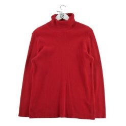 Damski sweter z golfem czerwony. Czerwone swetry nierozpinane damskie Ralph Lauren, l, bez wzorów, sportowe, bez kołnierzyka, bez ramiączek. Za 59.60 zł.