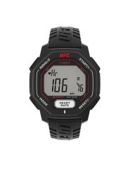 Timex Zegarek Ufc SparK TW2V83800 Czarny. Czarne, cyfrowe zegarki męskie Timex, bez wzorów. Za 309.99 zł.