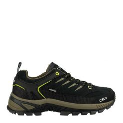 Buty trekkingowe męskie RIGEL 2.0 LOW skóra wodoodporne. Brązowe trekkingi męskie CMP, z gumy, bez zapięcia. Za 559.99 zł.