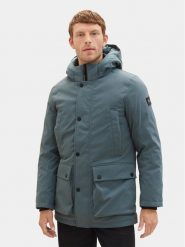 Tom Tailor Kurtka przejściowa 1037347 Niebieski Regular Fit. Niebieskie kurtki męskie Tom Tailor, m, bez wzorów, z syntetyku, bez kaptura. Za 1,019.00 zł.