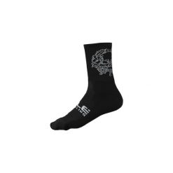 Skarpetki rowerowe Alé Cycling Skull. Czarne skarpetki damskie ALÉ CYCLING, bez wzorów. Za 47.99 zł.