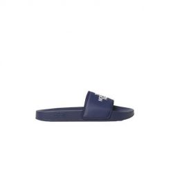 Klapki męskie The North Face Basecamp Slide Iii. Niebieskie klapki męskie The North Face, bez wzorów, z materiału, bez zapięcia. Za 164.99 zł.
