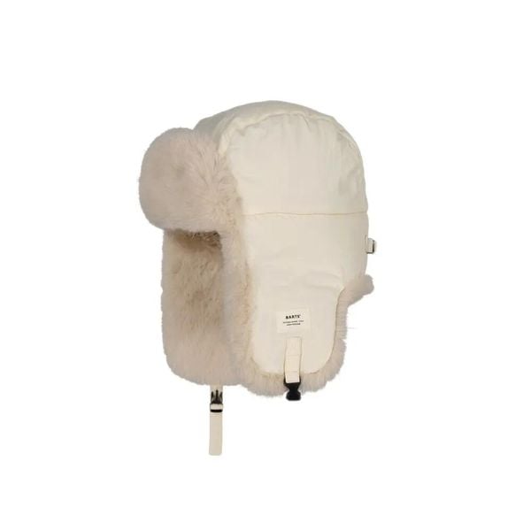Czapka Damska Barts Hawka Bomber. Białe czapki damskie Barts, na zimę, bez wzorów, z materiału, eleganckie. Za 249.00 zł.