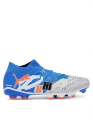 Puma Buty do piłki nożnej Future 8 Match Forever Fg/Ag 108423 01 Niebieski. Niebieskie buty sportowe męskie Puma, bez wzorów, z materiału, bez zapięcia. Za 239.99 zł.