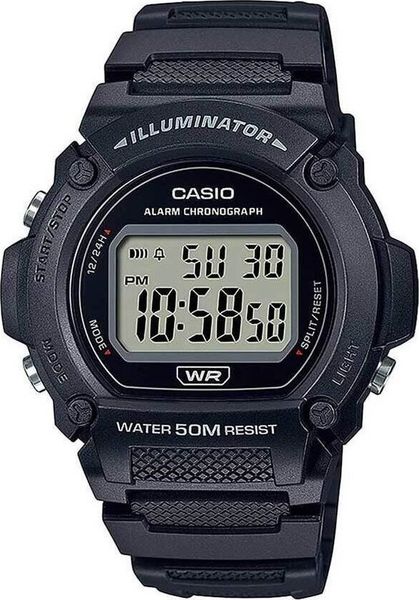 Zegarek Quartz Zegarek Męski CASIO W-219H-1AVDF. Zegarki męskie Quartz, bez wzorów. Za 115.46 zł.