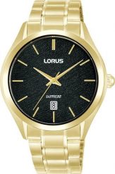 Zegarek męski Lorus RH970RX9 złoty. Żółte zegarki męskie Lorus, bez wzorów, złote. Za 603.65 zł.