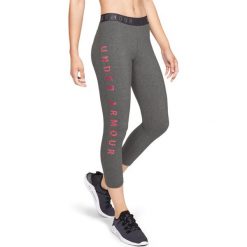 Under Armour Favorite Legginsy Szary. Szare legginsy damskie Under Armour, bez wzorów, z bawełny. Za 188.95 zł.