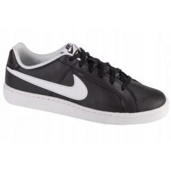 Buty sportowe dla mężczyzn Nike Court Royale. Czarne buty sportowe męskie Nike, bez wzorów, z gumy, bez zapięcia, Nike Court. Za 239.40 zł.