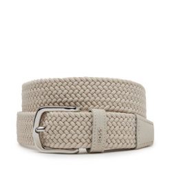 Pasek Męski BOSS. Brązowe paski męskie Boss. Za 379.99 zł.